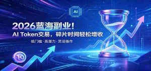 AI Token算力赛道!普通人可入局的数字副业,零门槛快速起步-晓懂云创