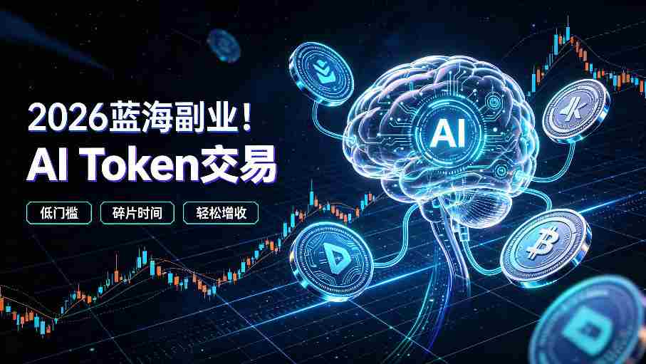2026全新风口副业|AI智能Token交易,空闲时间轻松 賺 收益,无需全天盯盘【揭秘】-晓懂云创