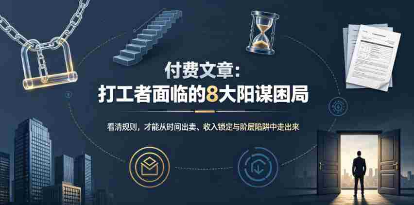 付费文章:打工者面临的8大阳谋困局-晓懂云创