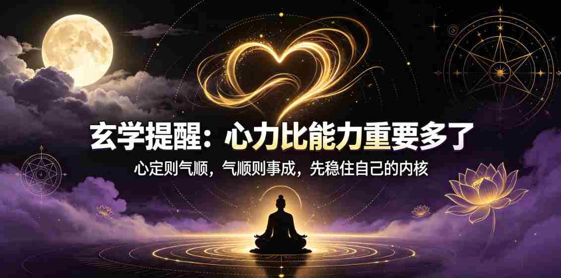 付费文章:玄学提醒:心力比能力重要多了-晓懂云创