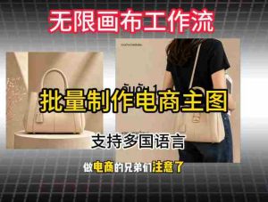 批量复刻电商爆款主图工作流搭建教学,批量下载,支持多国语言,不管是国内电商还是跨境店群都能用-晓懂云创