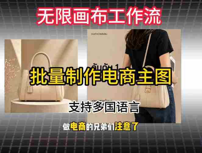 批量复刻电商爆款主图工作流搭建教学,批量下载,支持多国语言,不管是国内电商还是跨境店群都能用-晓懂云创