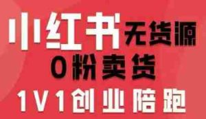 小红书无货源0粉电商课,开店准备、选品策略、笔记撰写、视频剪辑、数据分析、账号打造、资料文档(更新26年7月24日)-晓懂云创