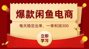 爆款闲鱼电商,卖法简单粗暴,长期稳定可做,一单利润300-晓懂云创