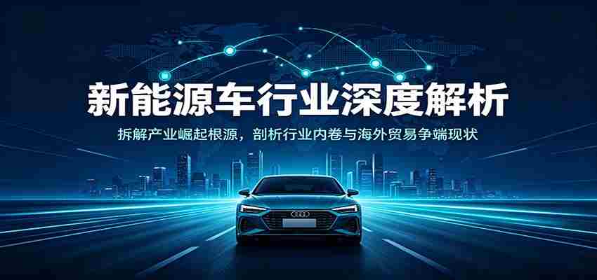 新能源车行业深度解析:拆解产业崛起根源,剖析行业内卷与海外贸易争端现状-晓懂云创
