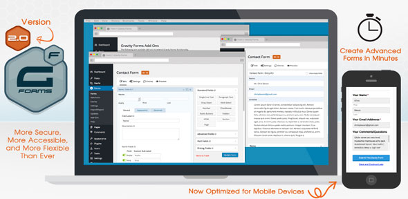 WordPress 表单插件–Gravity Forms v3.0.1 破解版下载-晓懂云创