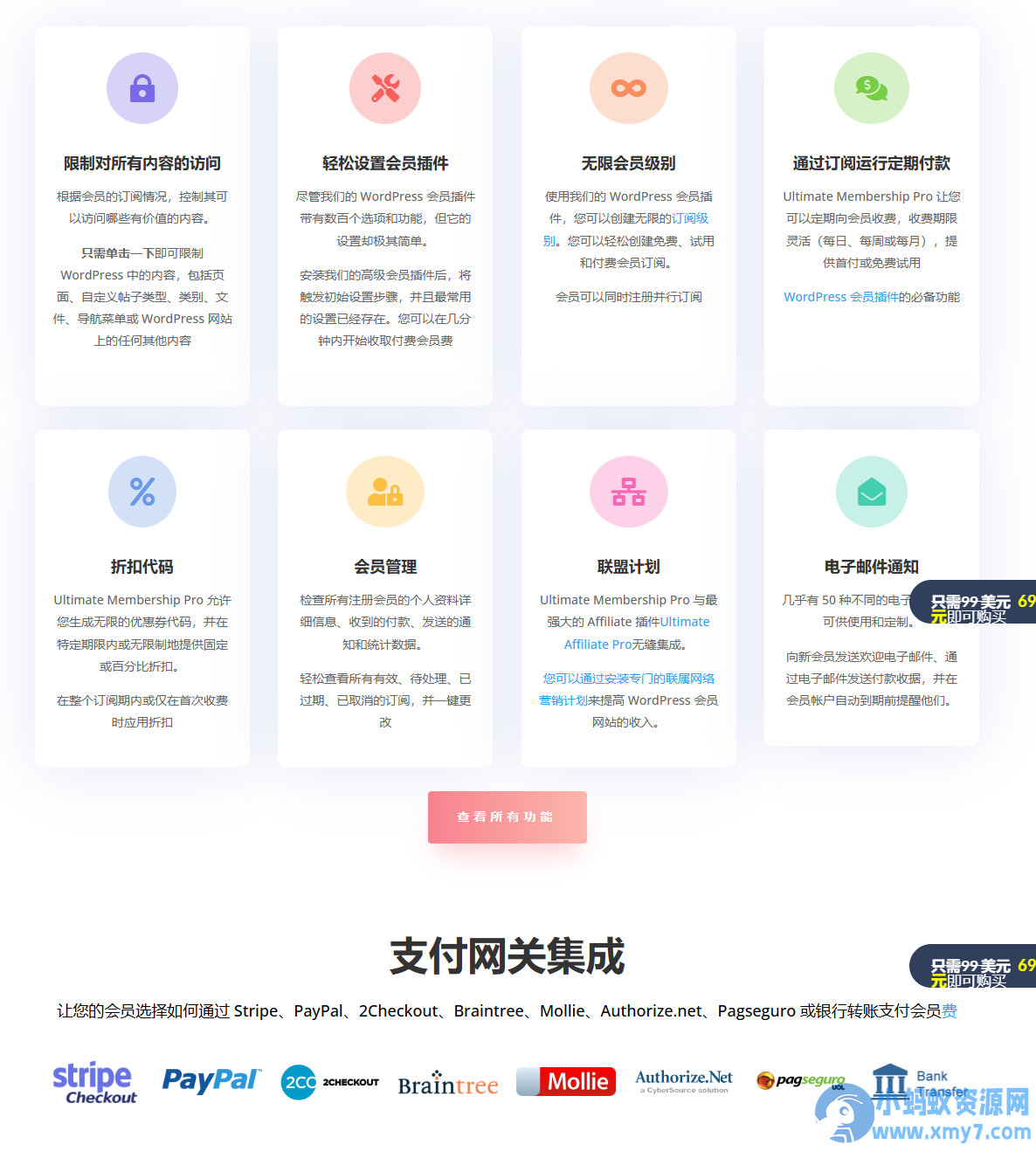 WordPress会员管理插件–Ultimate Membership Pro v13.7.5.1 破解版下载-晓懂云创