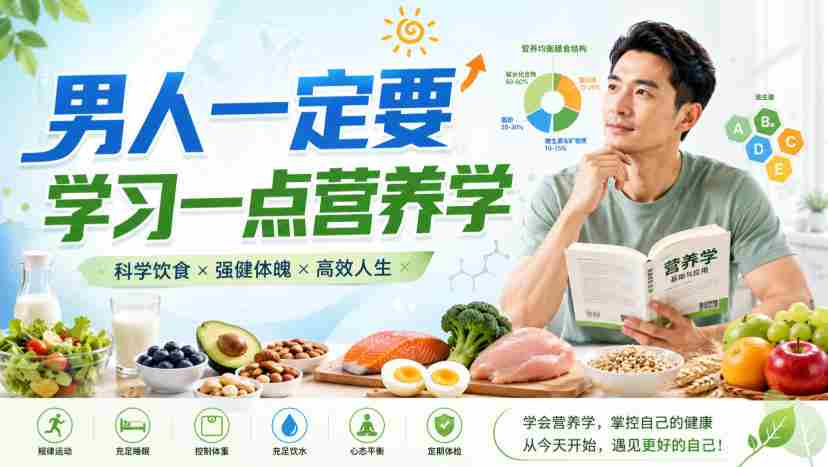 付费文章:男人一定要学习一点营养学-晓懂云创