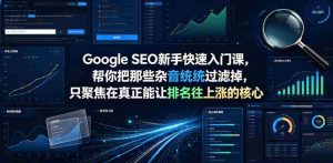 Google SEO新手快速入门课,帮你把那些杂音统统过滤掉,只聚焦在真正能让排名往上涨的核心动作【原创双语字幕】-晓懂云创