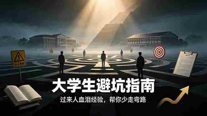 (19195期)付费文章:大学生避坑指南 ,过来人血泪经验,帮你少走弯路-晓懂云创