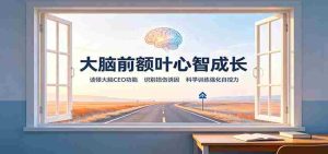 大脑前额叶心智成长:读懂大脑CEO功能,识别损伤诱因,科学训练强化自控力-晓懂云创