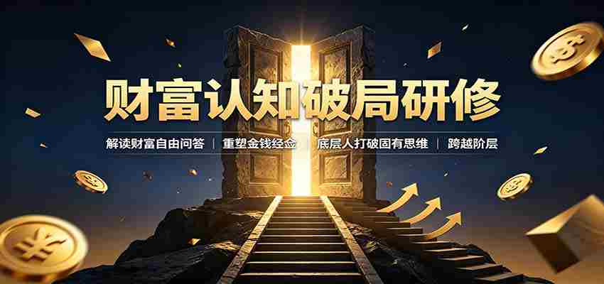 财富认知破局研修:解读"孙割",重塑金钱观念,底层人打破固有思维跨越阶层-晓懂云创