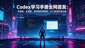 (18871期)Codex学习手册全网首发:可落地,全场景,超详细实操指南,AI工具爱好者必备-晓懂云创