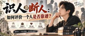 付费文章:识人与断人:如何评价一个人是否靠谱?-晓懂云创