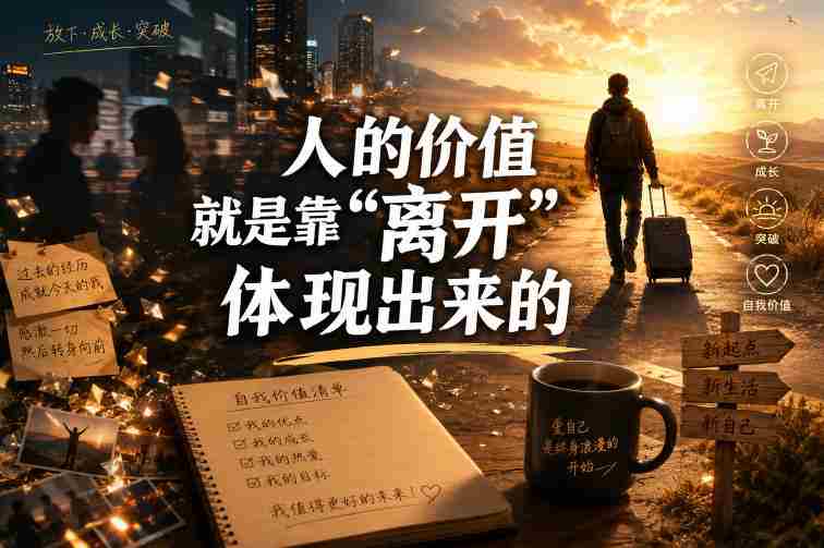 付费文章:人的价值就是靠“离开”体现出来的-晓懂云创