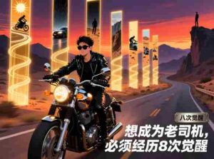 付费文章：想成为老司机，必须经历8次觉醒-晓懂云创