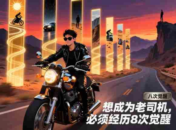 付费文章：想成为老司机，必须经历8次觉醒-晓懂云创