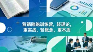老A营销陪跑训练营,轻理论,重实战,轻概念,重本质(更新2026年6月)-晓懂云创