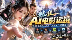 AI技术革新:视频拍摄步入精准运镜时代!Claude、Blender与Higgsfield免费插件试用体验-晓懂云创